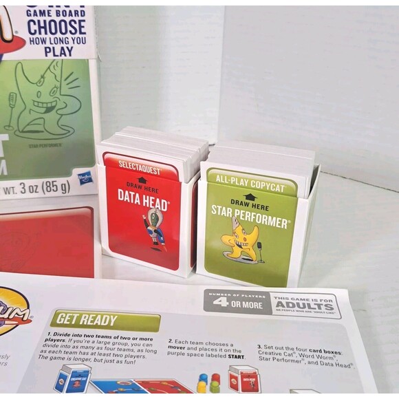 Hasbro Cranium 3 in 1 Board Game Adult 2009 600 Cards Complete Dice Bagged - Picture 3 of 7